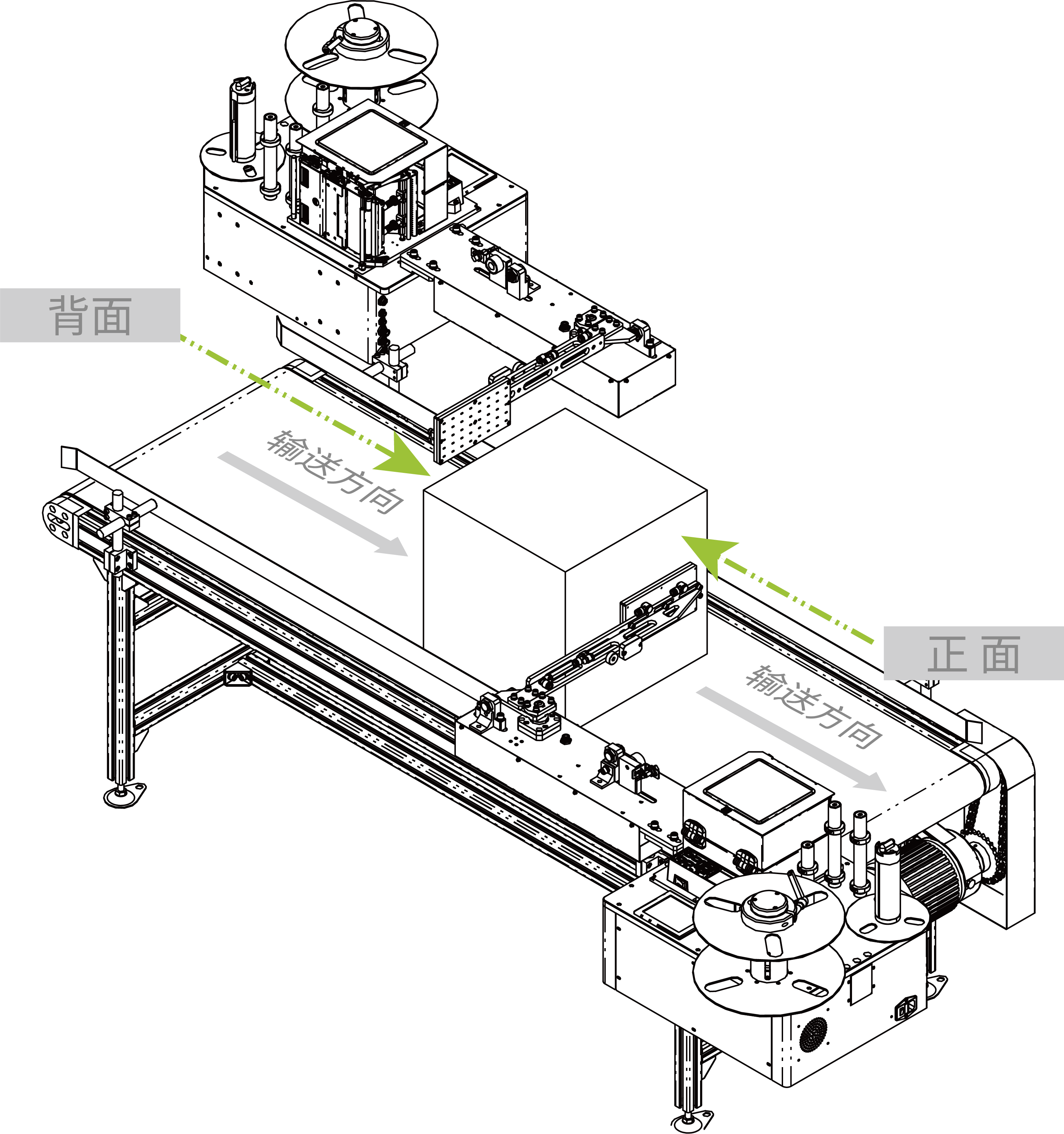 P54B/P74B Swing Applicator